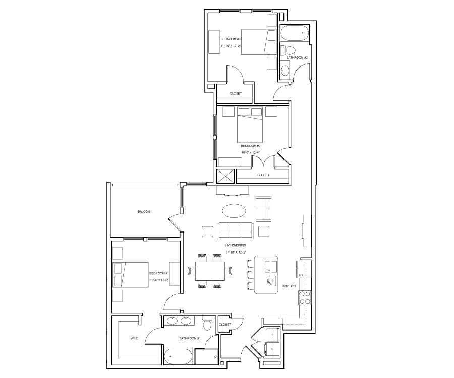 Three-Bedroom