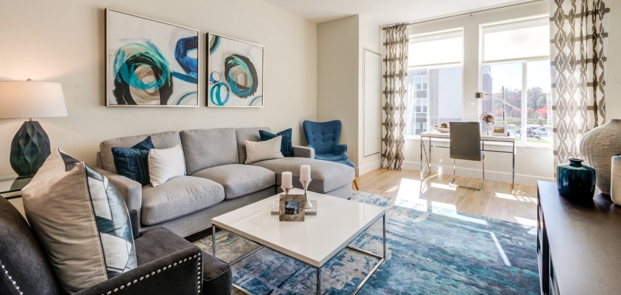 1 Bed Living Room